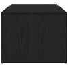 vidaXL Sohvap&ouml;yt&auml; Musta tammi. 90 x 45 x 35 cm Tekninen puu
