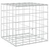 vidaXL Gabion 3,5 mm langasta ja 10x10 cm verkosta 50x50x50 cm