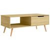 vidaXL Sohvap&ouml;yt&auml; Sonoma-tammi 100x49,5x43 cm tekninen puu
