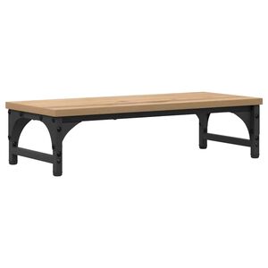 vidaXL N&auml;ytt&ouml;teline Artisaanitammi 55 x 23 x 14 cm Tekninen puu