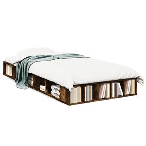 vidaXL S&auml;ngynrunko savutammi 100x200 cm tekninen puu