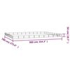 vidaXL Koiranhäkki 32 paneelia musta 100x50 cm jauhemaalattu teräs