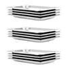 vidaXL Ruokavuoat 12 kpl GN 1/3 20 mm ruostumaton ter&auml;s