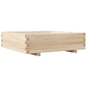 vidaXL Kukkalaatikko 90x90x26,5 cm t&auml;ysi m&auml;nty