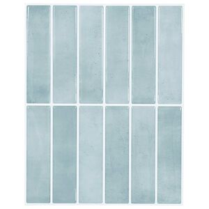 vidaXL Suorakulmainen laatta 10 pcs Harmaa vihre&auml; 29 x 23 x 0,08 cm