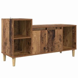 vidaXL TV-kaappi Vanha Puu 100 x 35 x 55 cm Tekninen puu