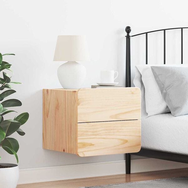 vidaXL Y&ouml;p&ouml;yt&auml; laatikon kanssa Ruskea 39 x 34 x 33 cm T&auml;ysi m&auml;nty