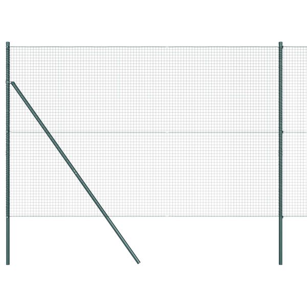 vidaXL Aitalatu Vihre&auml; 10 x 1,6 m (25 x 25 mm verkko) Ter&auml;s ja PVC