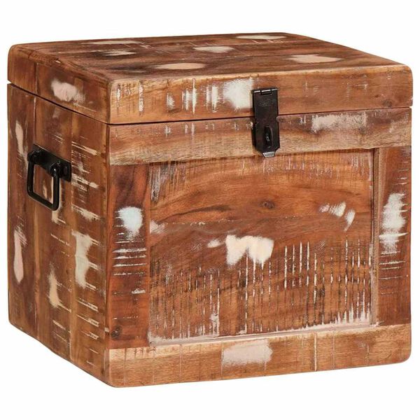 vidaXL Säilytyslaatikko säilytystilassa Ruskea Kiinteä mango puu