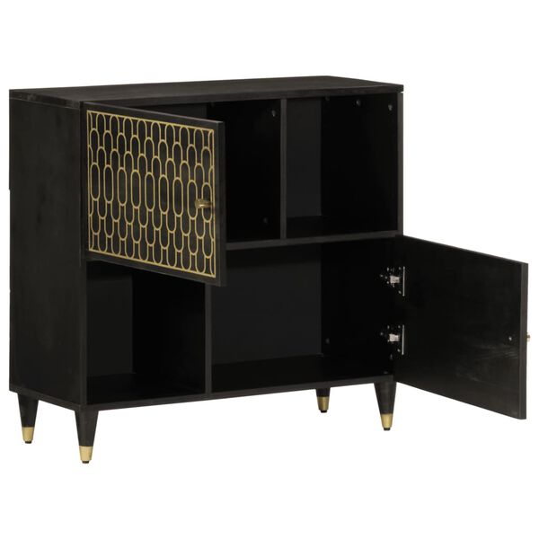 vidaXL Sivukaappi 80x33x75 cm täysi mangopuu