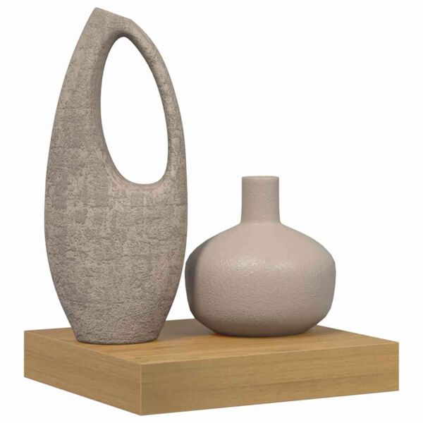 vidaXL Sein&auml;hylly s&auml;ilytystilassa Ruskea 23 x 23,5 x 4 cm Tekninen puu