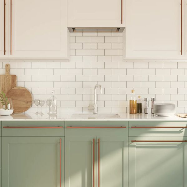 vidaXL Kaapin kahvat 20 kpl pronssi 480 mm ruostumaton ter&auml;s