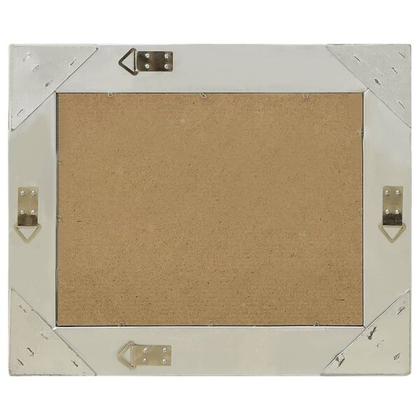 vidaXL Seinäpeili barokkityylinen 60x40 cm hopea