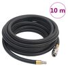 vidaXL Paineilmaletku musta 0,6" 10 m kumi ja PVC