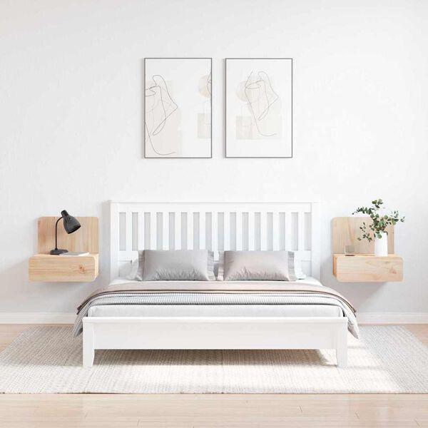 vidaXL Y&ouml;p&ouml;yt&auml; 2 pcs Ruskea 44 x 32,5 x 40 cm T&auml;ysi m&auml;nty