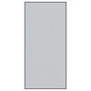 vidaXL Ovenmatto Harmaa ja musta 120 x 250 cm 100% polyamidi