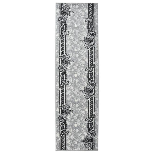 vidaXL K&auml;yt&auml;v&auml;matto BCF harmaa 80x300 cm