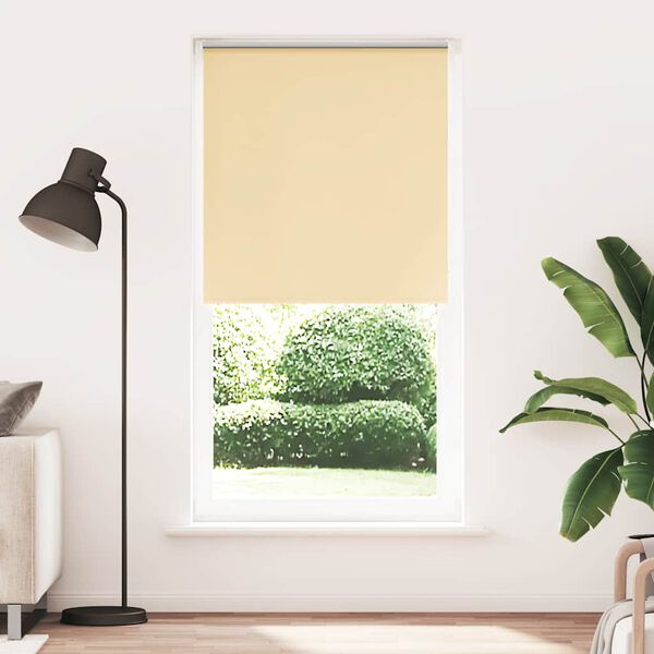 vidaXL Rullakaihdin Blackout Beige 100x210 cm Kankaan leveys 95,7 cm
