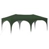 vidaXL Pop-up Juhlateltta 575 x 288 x 245 cm Vihre&auml; Oxford-kangas