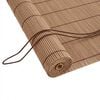 vidaXL Rullaverho Ruskea 160 x 160 cm Bambu
