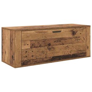 vidaXL Kenk&auml;kaappi 100 x 35 x 38 cm Tekninen puu Vanha puu