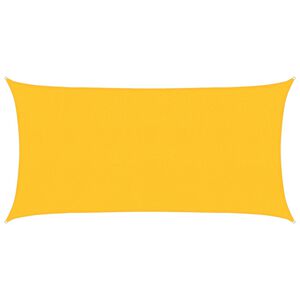 vidaXL Aurinkopurje 160 g/m&sup2; keltainen 2x4 m HDPE
