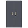 vidaXL S&auml;ilytyskaappi s&auml;ilytystilassa Antrasiitti 60 x 40 x 105 cm