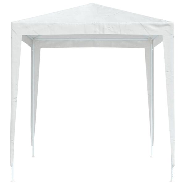 vidaXL Juhlateltta 2x2 m valkoinen