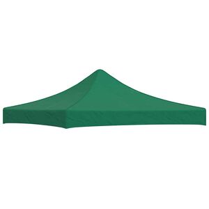vidaXL Juhlateltan katto 3x3 m vihre&auml; 270 g/m&sup2;