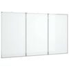 vidaXL Magneettinen taitettava tussitaulu 180x80x1,7 cm cm alumiini