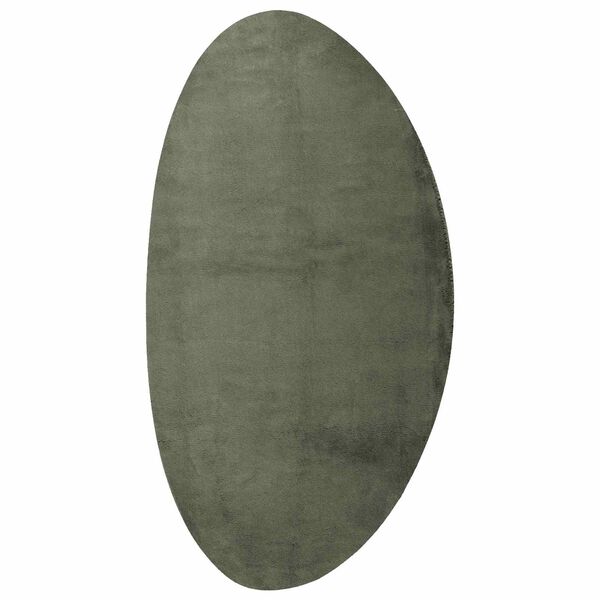 vidaXL Alue matot HUARTE Mets&auml;nvihre&auml; 100 x 200 cm Polyesteri