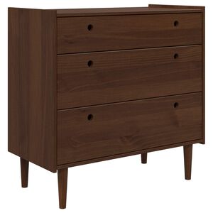 vidaXL Laukkaava BILBAO Tumma karamelli 90 x 45 x 89 cm