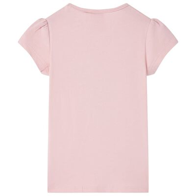 Lasten T-paita vaaleanpunainen 92