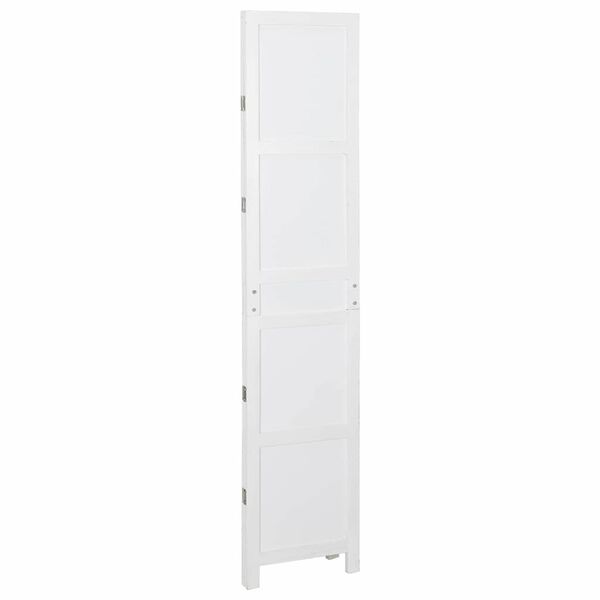 vidaXL Romdivider Paneeli Valkoinen 212 x 165 cm MDF