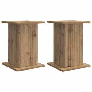 vidaXL Kasviteline 2 pcs Artisaanitammi 30,5 x 30 x 43 cm Tekninen puu