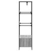 vidaXL Vaatekaappi harmaa Sonoma 90x50x180 cm tekninen puu