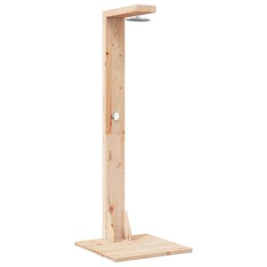 vidaXL Ulko-suihku 210 cm T&auml;ysi m&auml;nty ja ruostumaton ter&auml;s