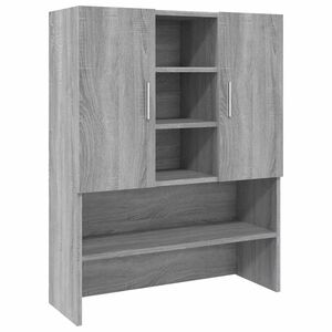 vidaXL Pesukonekaappi harmaa Sonoma 70,5x25,5x90 cm