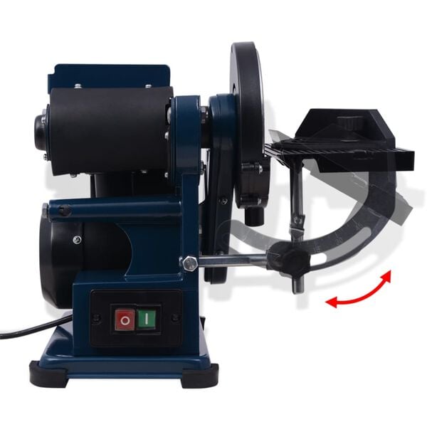 vidaXL Nauha- ja kiekkohiomakone 375 W