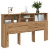 vidaXL P&auml;&auml;tykaapin p&auml;&auml;tykaappi Artisan Oak 180x19x103,5 cm Puu