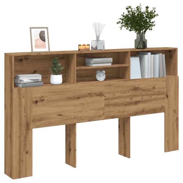 vidaXL P&auml;&auml;tykaapin p&auml;&auml;tykaappi Artisan Oak 180x19x103,5 cm Puu
