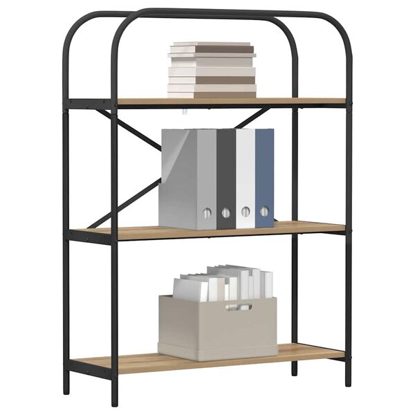 vidaXL Kirjahylly Artisan tammi 80 x 30 x 109 cm Tekninen puu