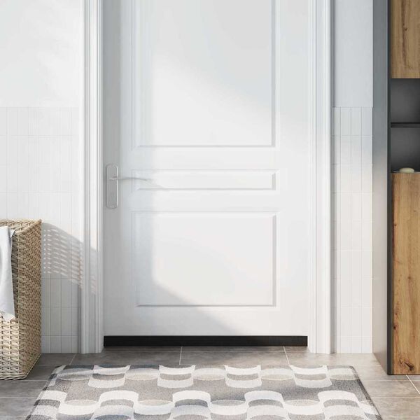 vidaXL Itsekiinnittyv&auml;t oven harjatiivisteet 2 pcs Hopea 100 cm