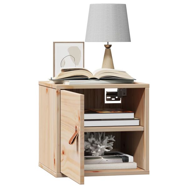 vidaXL Sein&auml;kaappi 31,5x30x30 cm T&auml;yspuu M&auml;nty