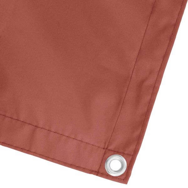 vidaXL Parvekkeen Verho Terrakotta 100 x 500 cm Oxford-kangas