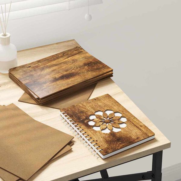 vidaXL Dekoripaneelit 50 pcs Savup&auml;hkin&auml; 15 x 21 x 0.27 cm