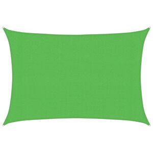 vidaXL Aurinkopurje 160 g/m&sup2; vaaleanvihre&auml; 3x4,5 m HDPE