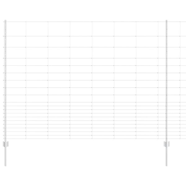 vidaXL Aita ja Tuki Hopea 1,6 x 25 m Ter&auml;s