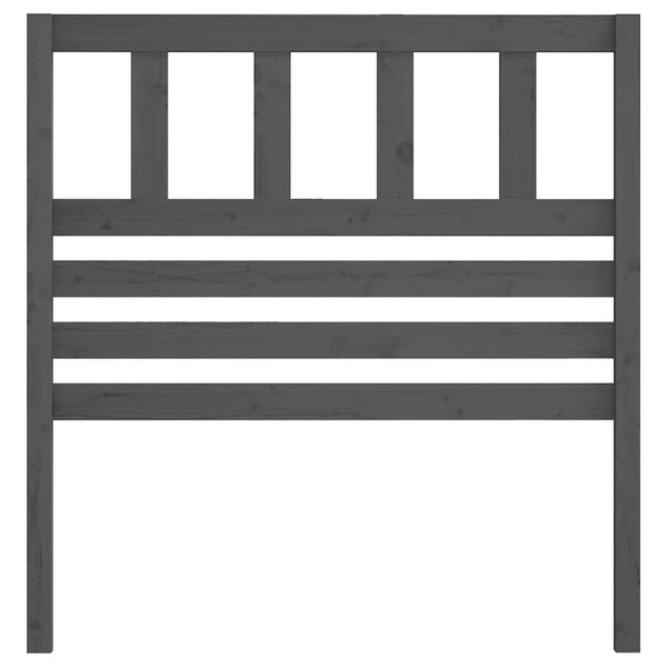 vidaXL S&auml;ngynp&auml;&auml;ty harmaa 106x4x100 cm t&auml;ysi m&auml;nty