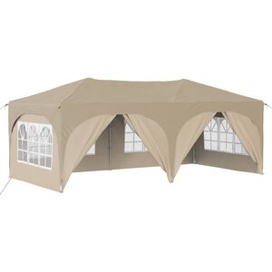 vidaXL Pop-up Juhlateltta 575 x 288 x 245 cm Kerma Oxford-kangas